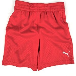 Puma Red Basketball Shorts for Boys